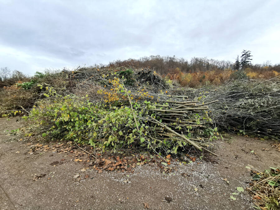 Häckselplatz in Leonberg