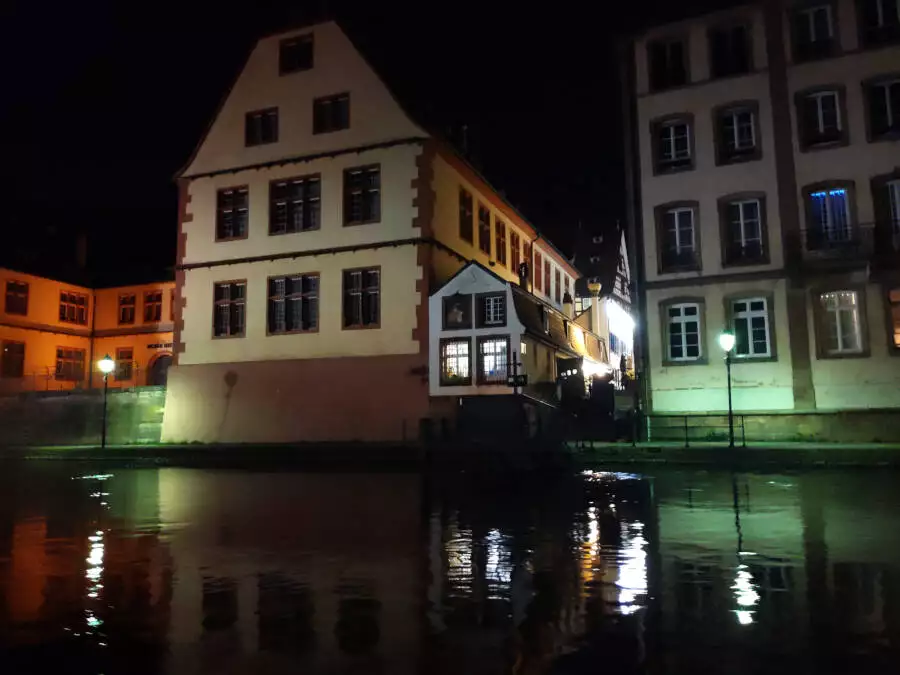 Straßburg bei Nacht
