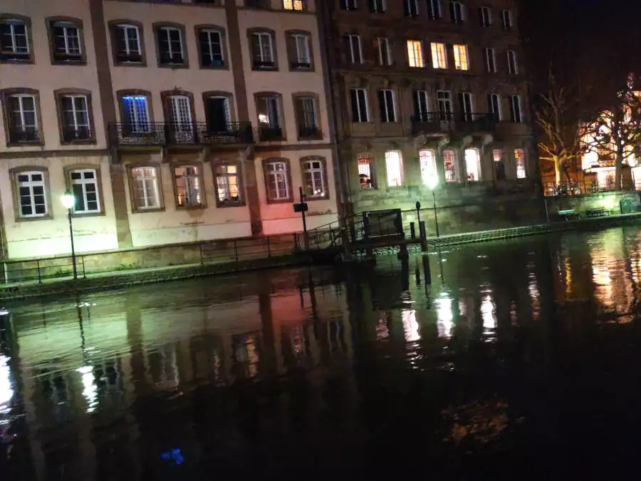 Straßburg bei Nacht
