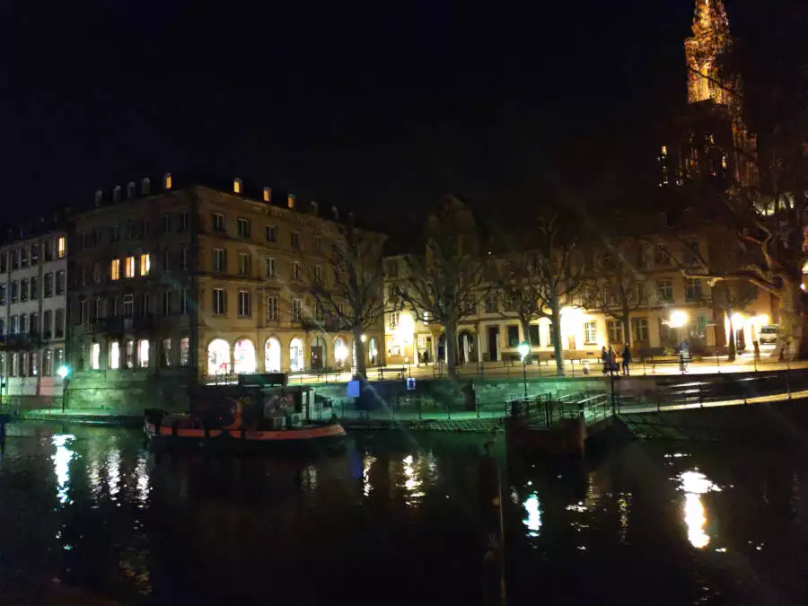 Straßburg bei Nacht