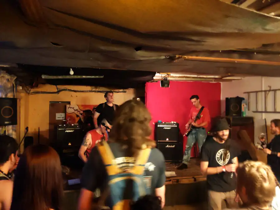 David Vincent, Punk-Konzert, Straßburg 2022