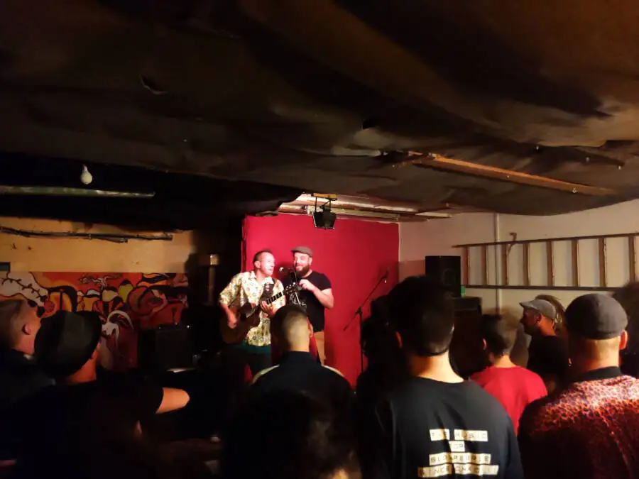 David Vincent, Punk-Konzert, Straßburg 2022