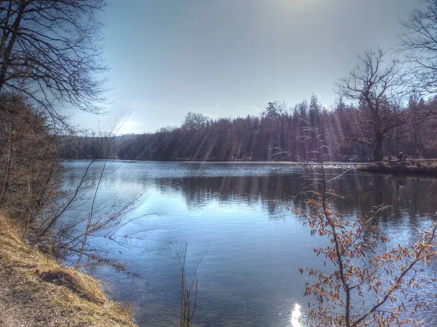 Der Bärensee bei Stuttgart