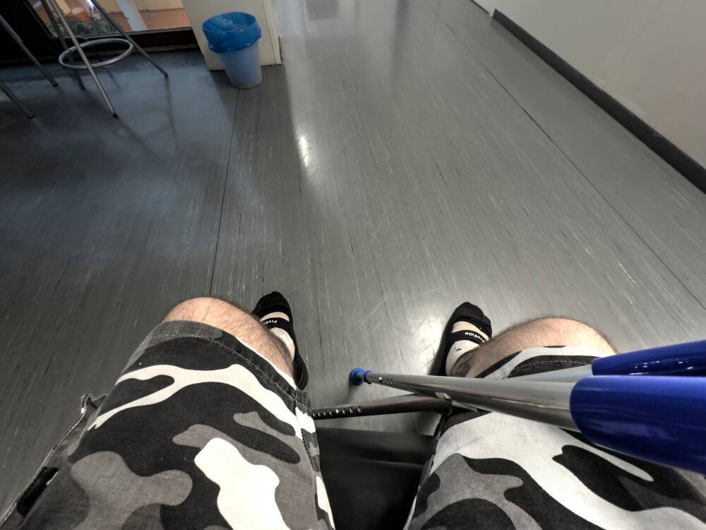 Stefan im Leonberger Krankenhaus