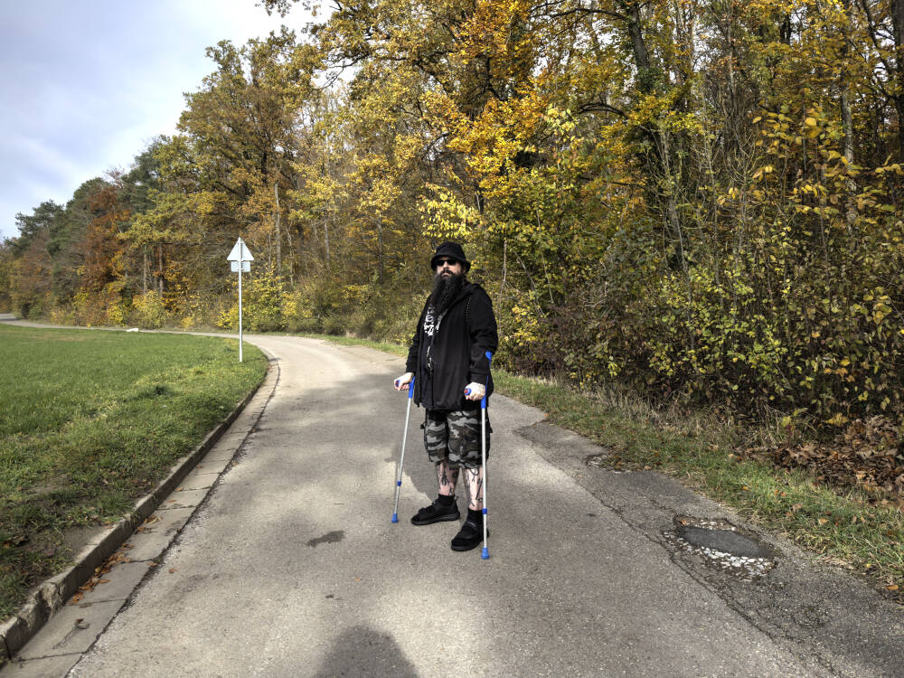 Stefan unterwegs bei Gebersheim